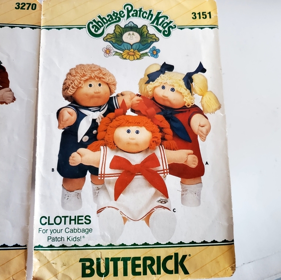 Cabbage Patch Doll Clothes Patterns 2 - Picture 3 of 6